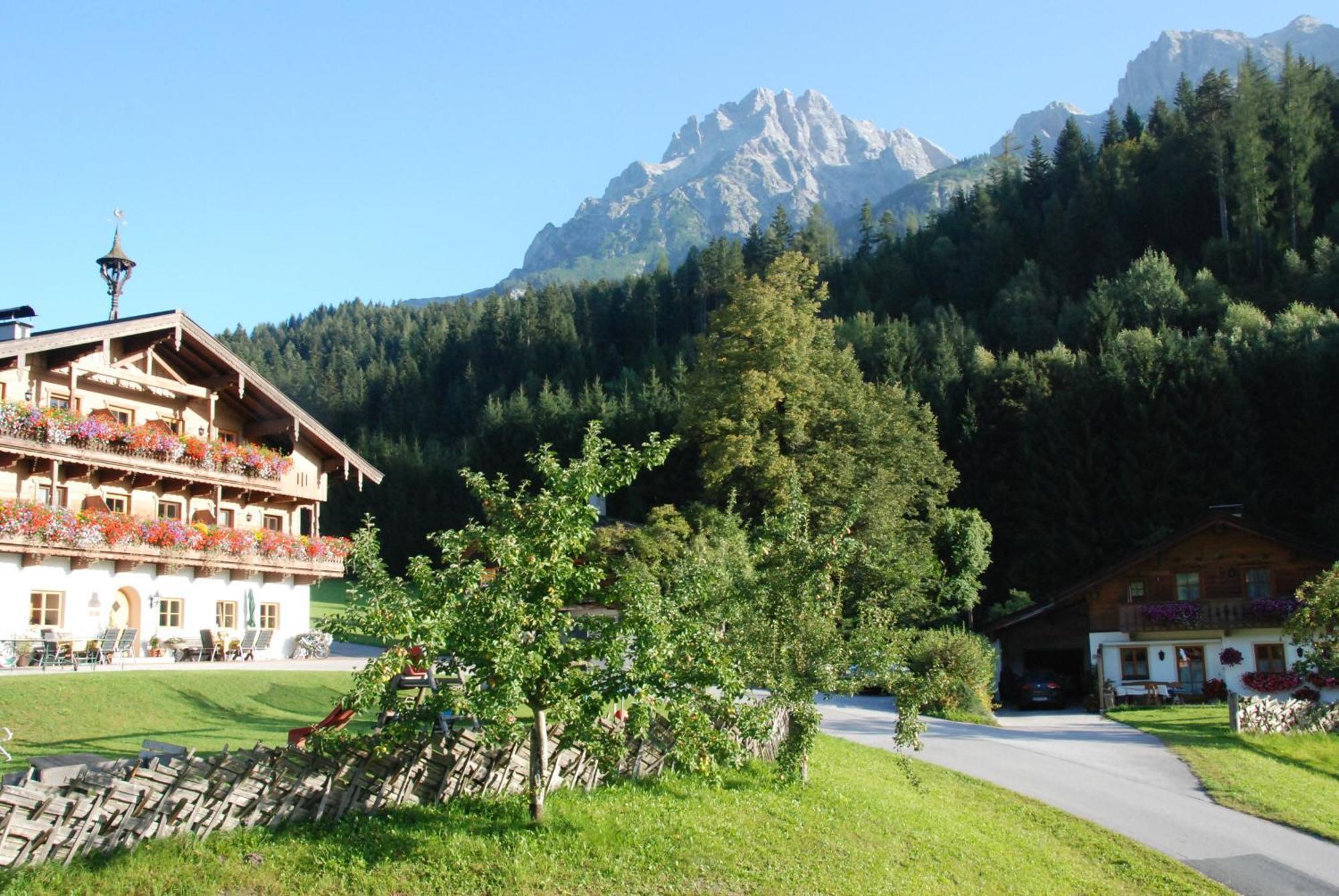 Villa Erbhof Hinterrain Leogang Exterior foto